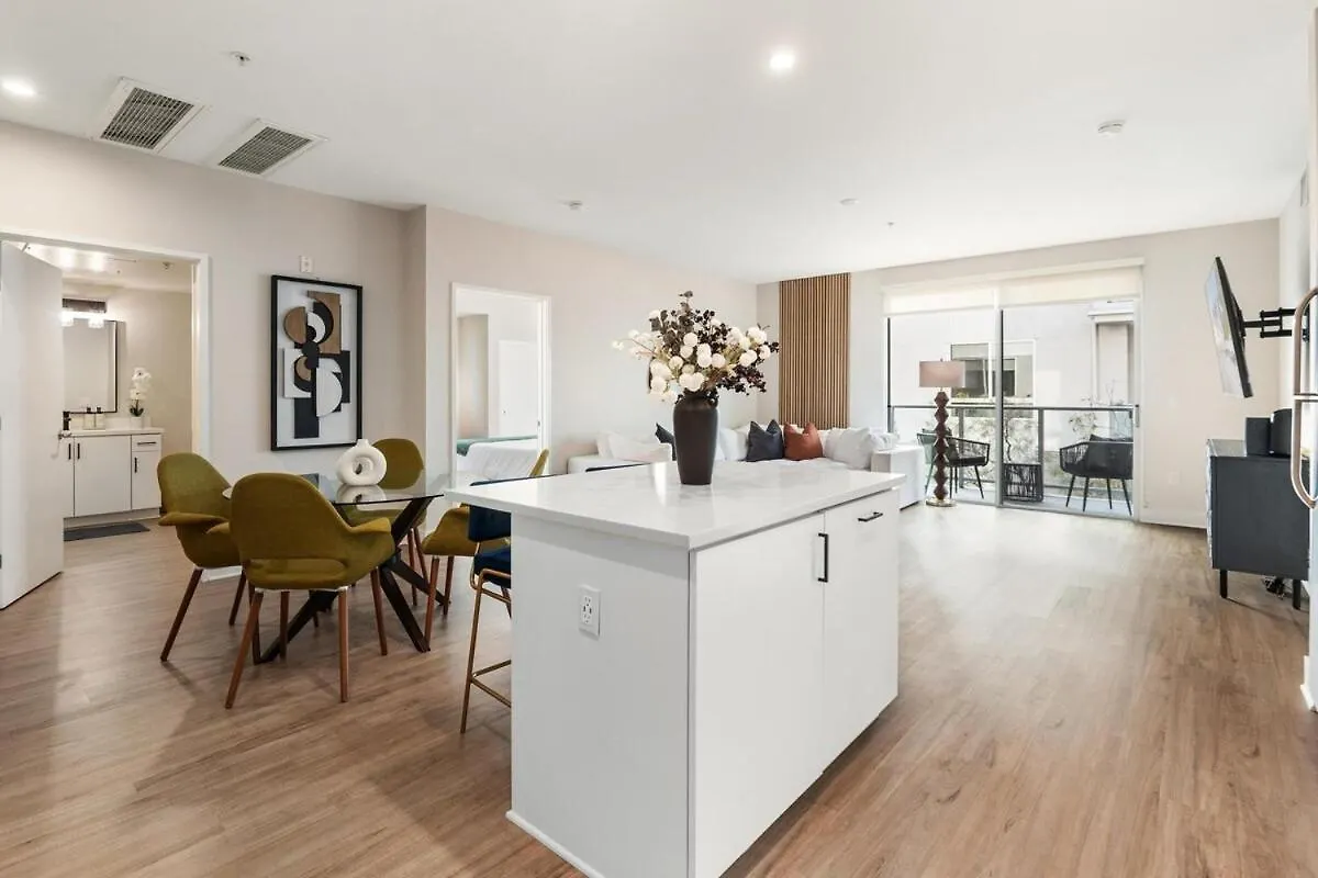 Apartment Spinel Stay - Charming 2Br Retreat Zen Garden Views Central Los Angeles United States